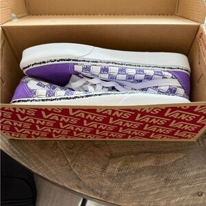 Vans Old Skool purple and White Sneakers